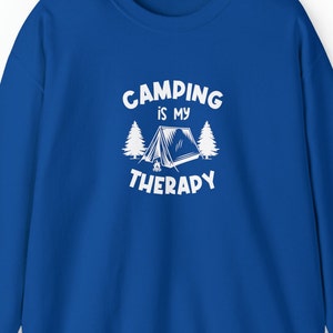 camping sweatshirt for camp lovers