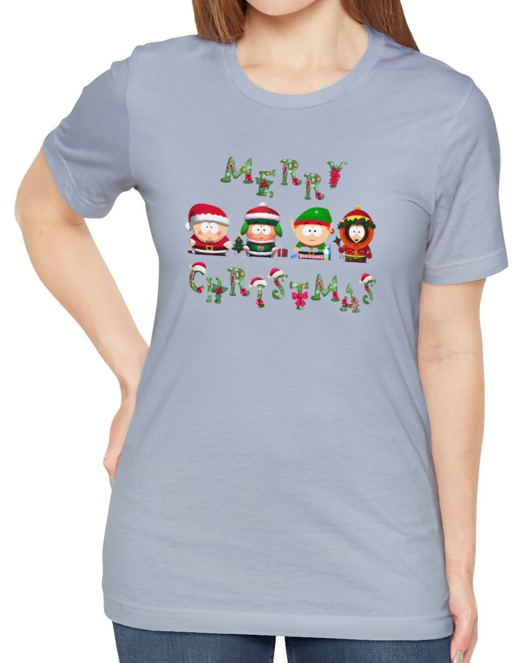 South Park Christmas Shirt, Merry Christmas South Park Characters - Etsy