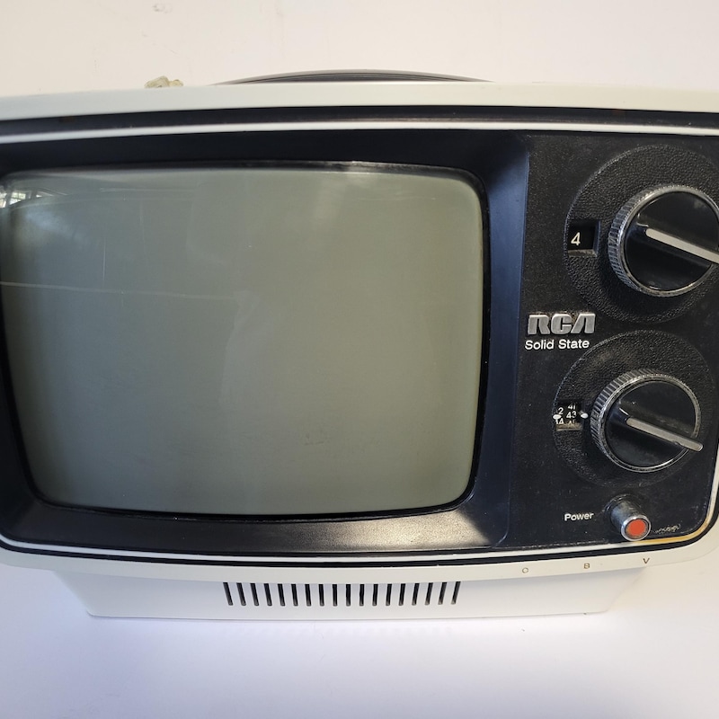 Vintage Portable Tv - Etsy
