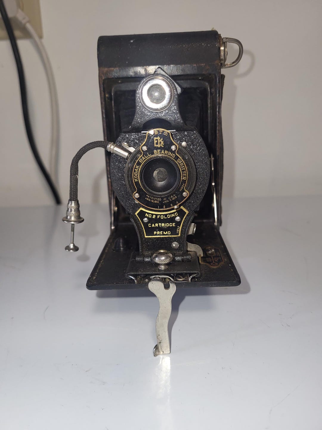 Vintage Eastman Kodak Camera / No. 2C Autographic Camera / Black