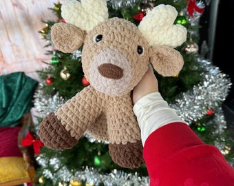Handmade Crochet Reindeer