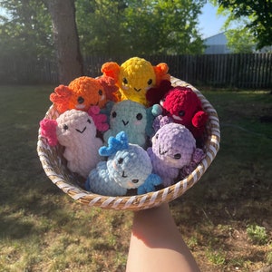 Crochet Axolotl Plushies