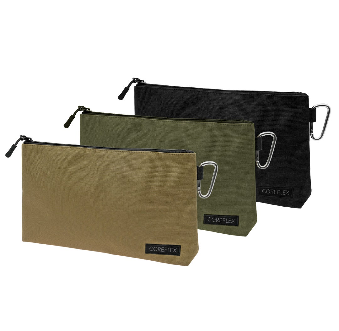3 Pack, 6 Pack Canvas Pouch Zipper Pouch Small Tool Bag I Organizer for