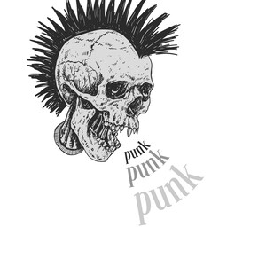 punk skull