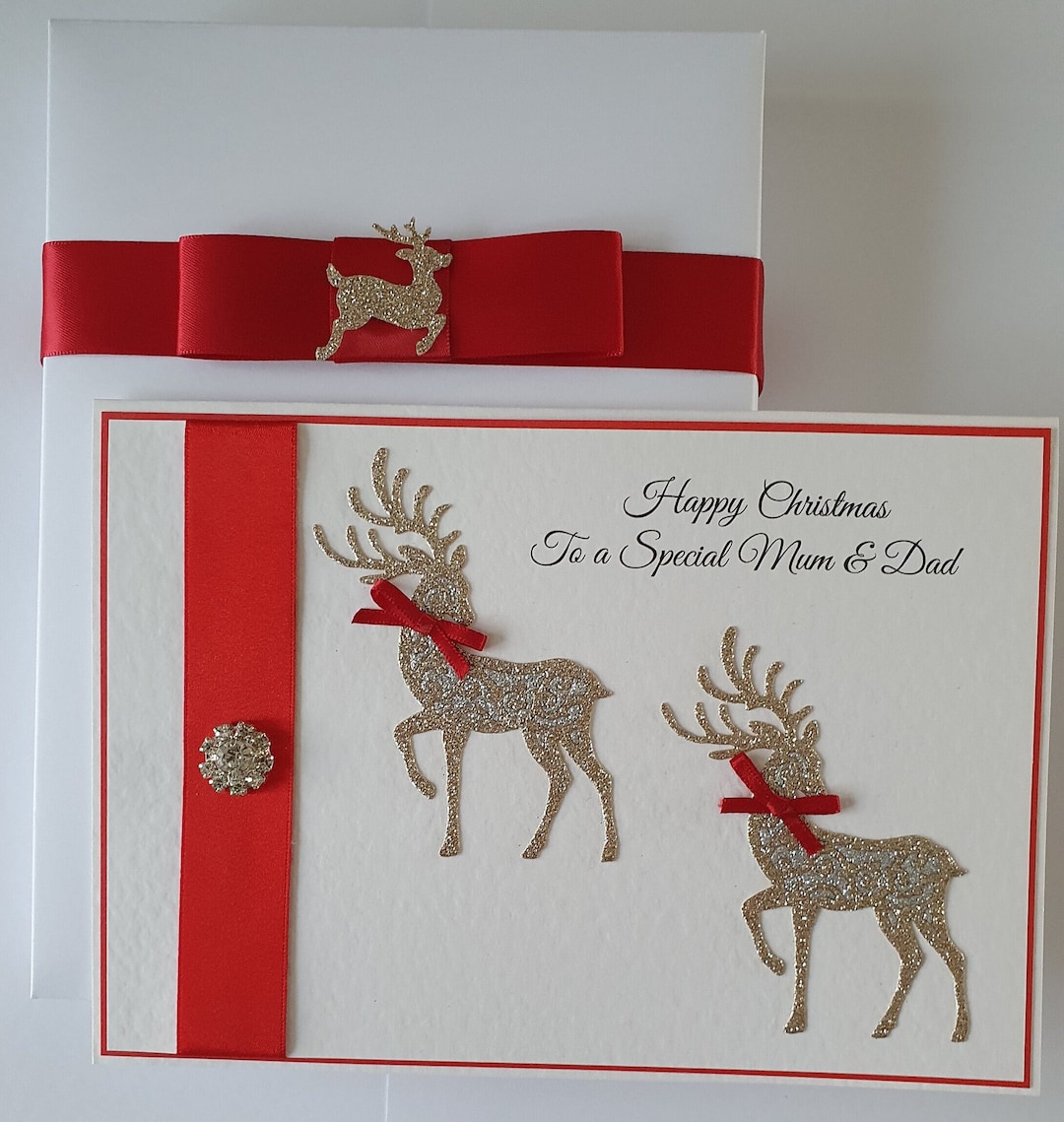 Luxury Boxed Christmas Card Etsy UK