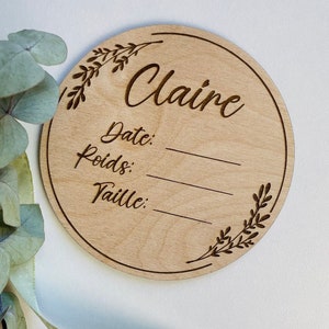 Carte bienvenue à remplir