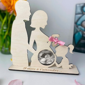 Baby ultrasound photo frame, personalized