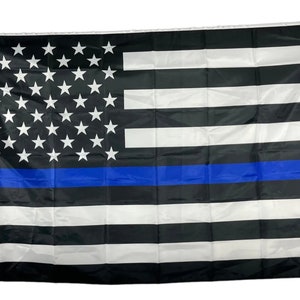 Blue Lives Matter American Flag