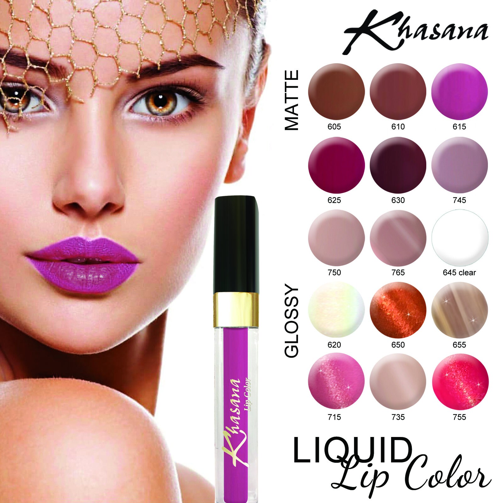 Khasana Long lasting Matte Liquid Lipstick