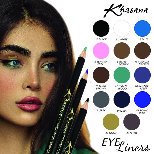 Khasana Longwearing Waterproof Smudge-resistant Eyeliner Pencil