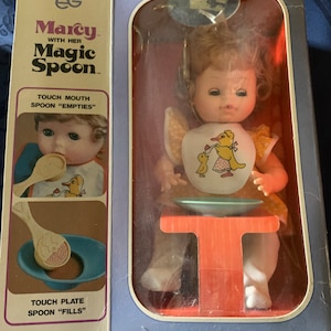 Vintage EG &quot;Marcy With Her Magic Spoon&quot; Doll MIB NRFB