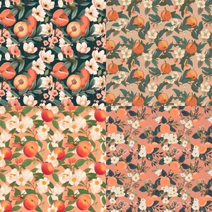 Phone Wallpaper | Peaches and Cream Wallpaper | Mobile Background | iPad Wallpaper | Aesthetic Wallpaper | Spring Flower Floral Pack 2
