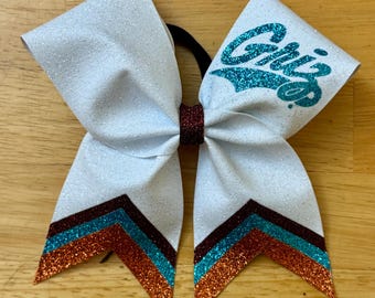 Offiziel lizensierte U of M N7 Style Griz Haarschleife