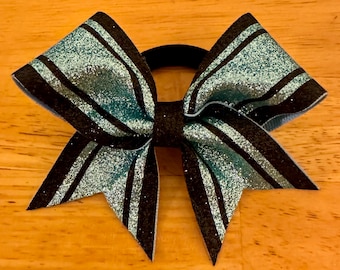 Glitter Bow Schlüsselanhänger oder Hairbow Dual Color