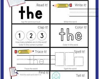 Let’s do sight words