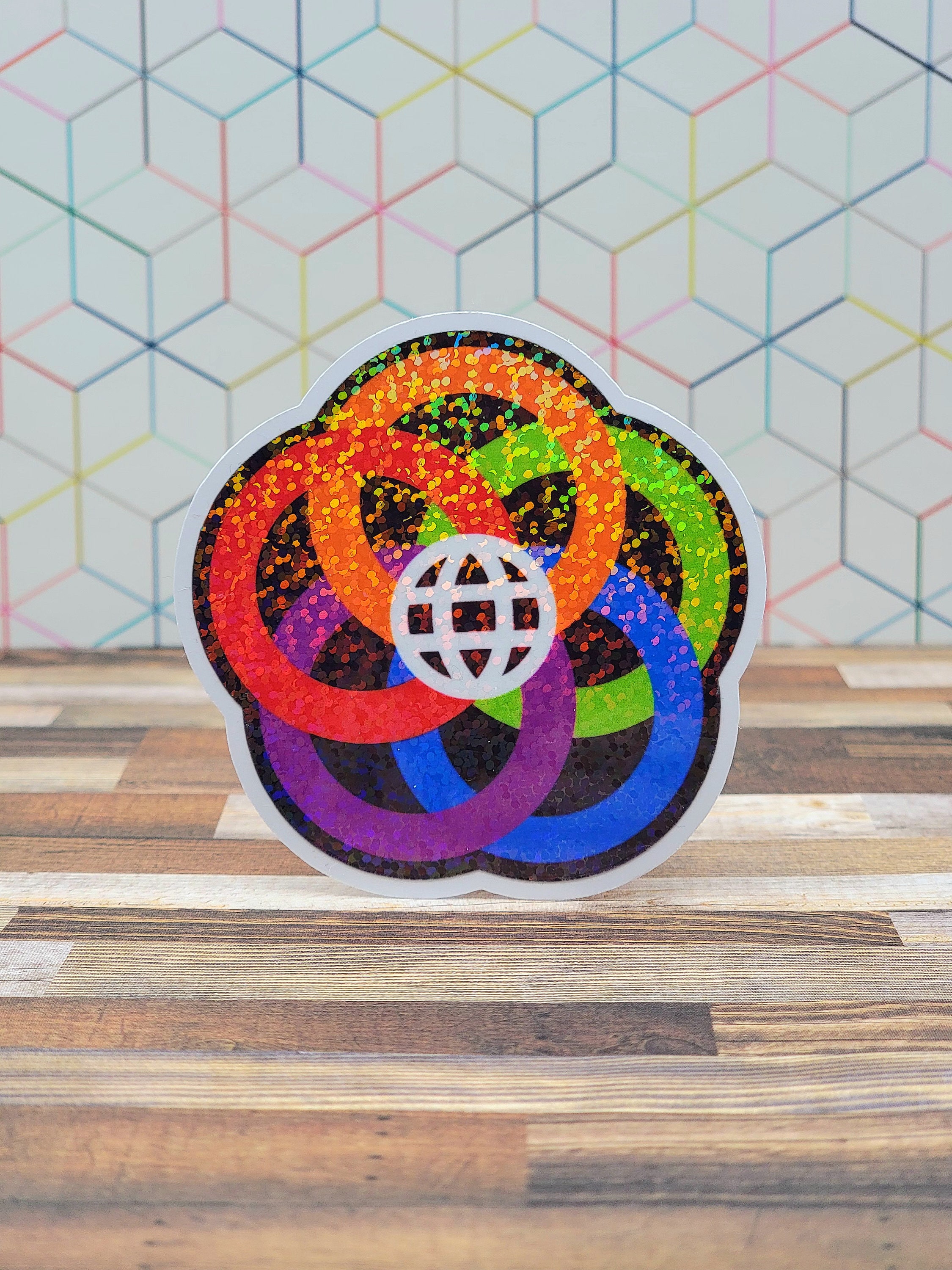 Vinyl Sticker | Epcot Logo Sticker | Holographic | Disney World ...