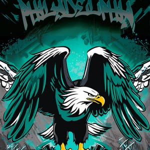 Philadelphia Eagle Superbowl 59 Champions Digital Download