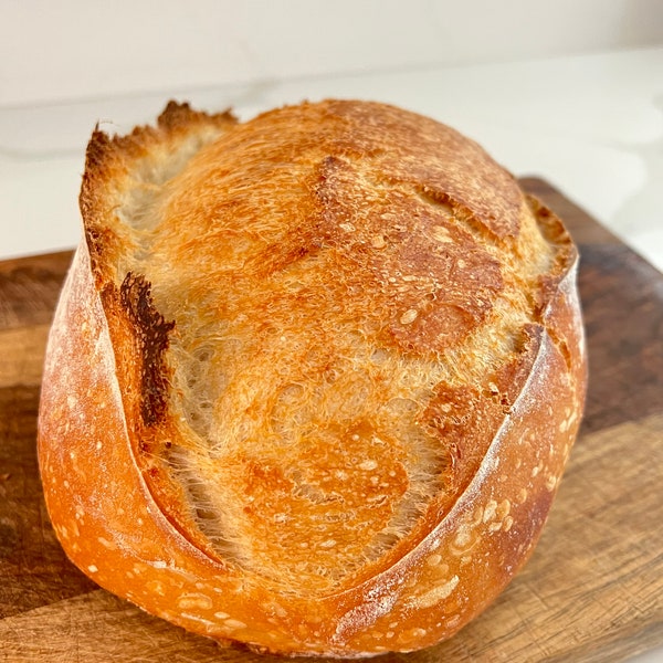 Best Digital Sourdough Bread Recipe with complete instructions on how to maintain starter.