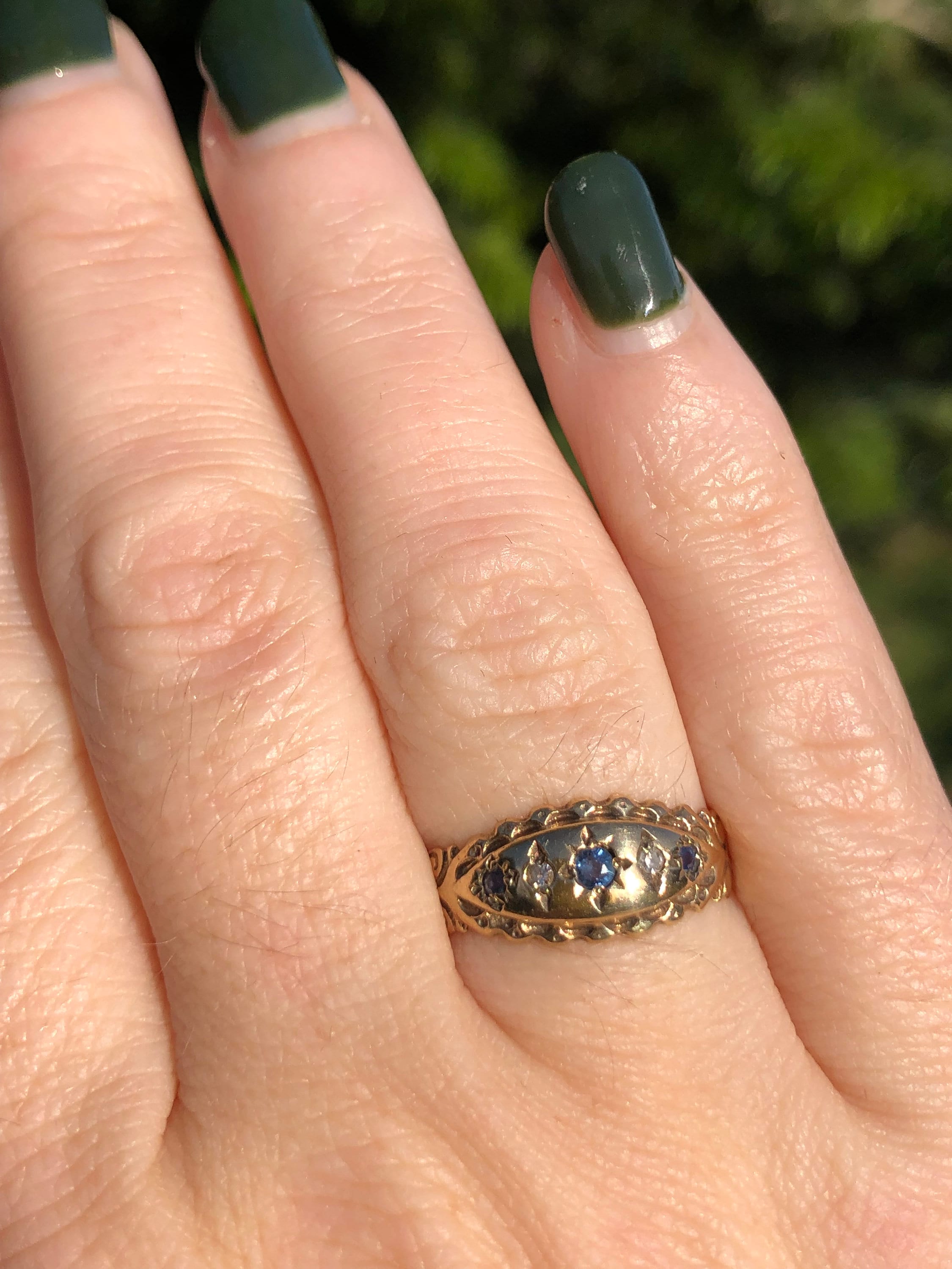Gypsy style rings deals