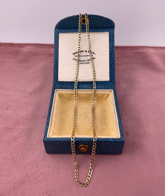 9ct gold hotsell cuban chain
