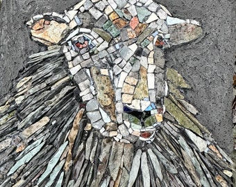 Mosaic sheep