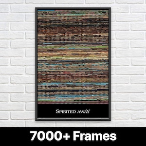 Spirited Away Poster, Ghibli Poster, Anime Print, Miyazaki