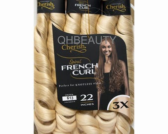 CHERISH Sintetico Uncinetto Capelli Estensione Treccia Farfalla - Foto 7