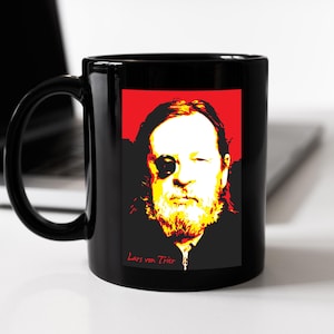 Lars von Trier Mug, Film Director Mug, Cannes Film Festival Mug, Dogville Movie Mug, European Cinema Mug, Movie Award Mug, Movie Lover Mug