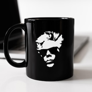 Jim Jarmusch Mug, Down by Law Mug, Film Director Mug, Iconic Filmmaker Screenwriter Actor Mug, Indie Movie Cinema Mug, Movie Lover Gift