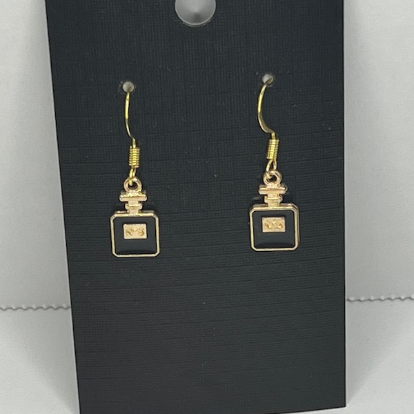 Perfume Bottle Earrings