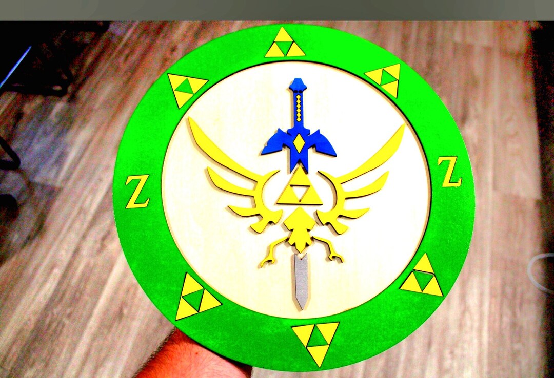 Zelda Wall Art Gaming Decor Zelda Wood Art Legend of Etsy