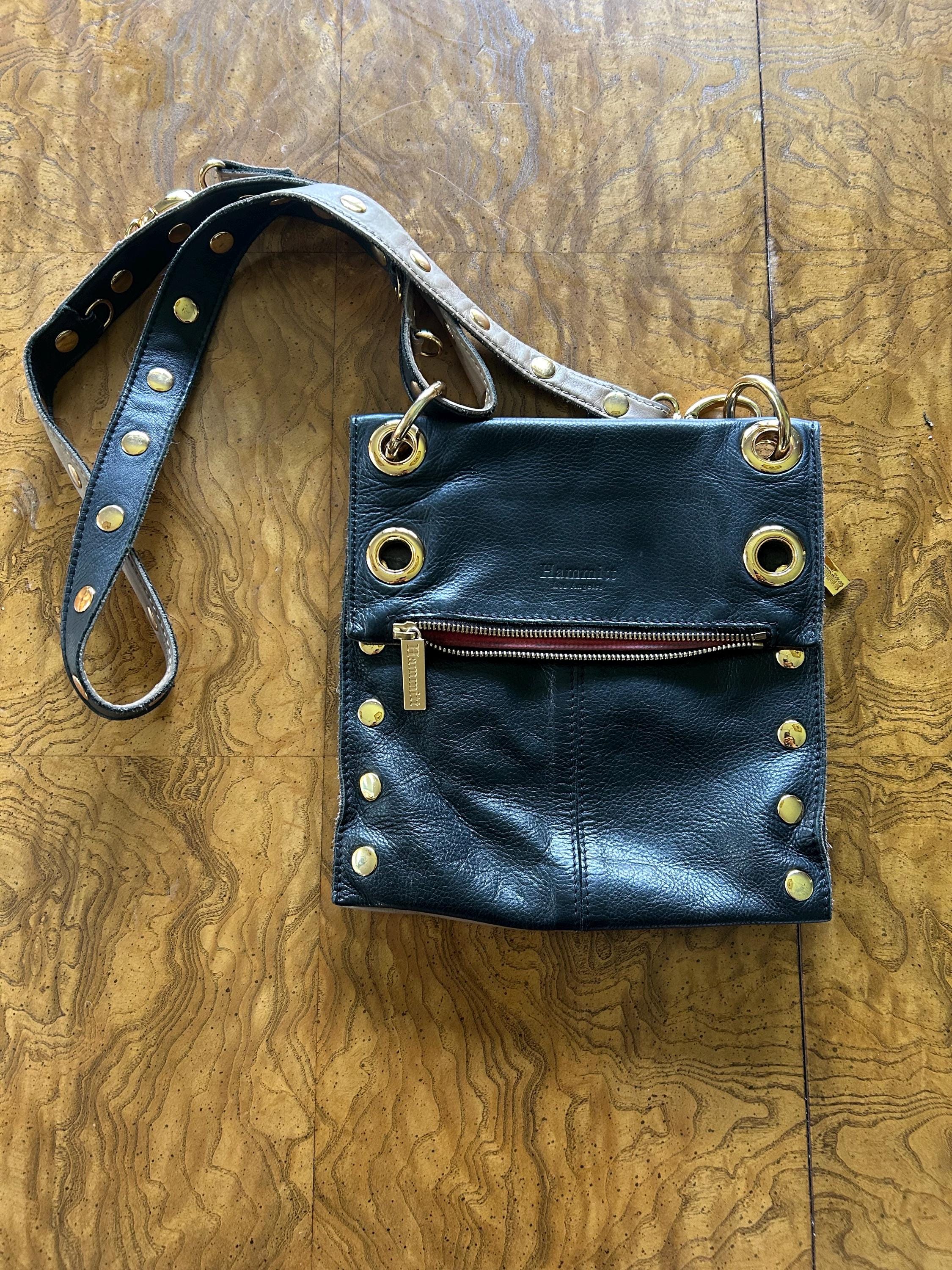 Hammitt Montana Reversible Black/tan Leather Crossbody Bag