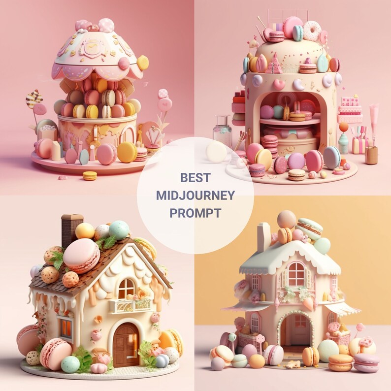 Midjourney Prompts for Candy House AI Ultimate Guide Cute Etsy Australia