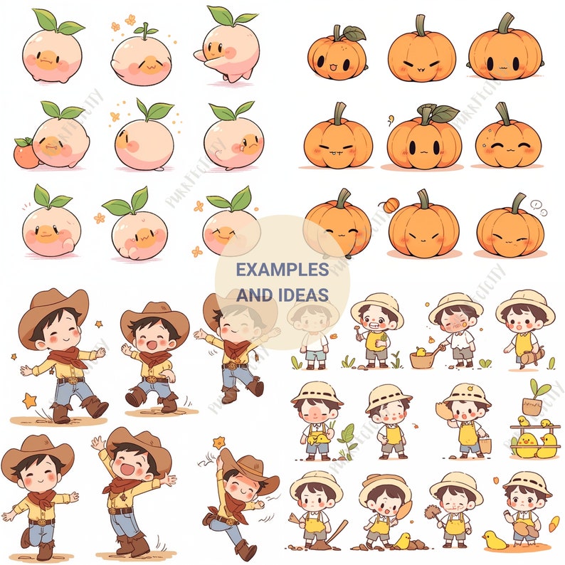 Midjourney Prompts Emoji Stickers AI Guide Journal Stickers Midjourney Prompts for Sticker Prompt Emoji Packs Vector Prompt Cute Characters image 8