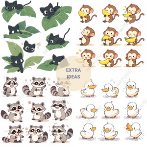 Midjourney Prompts Emoji Stickers AI Guide Journal Stickers Midjourney Prompts for Sticker Prompt Emoji Packs Vector Prompt Cute Characters image 5