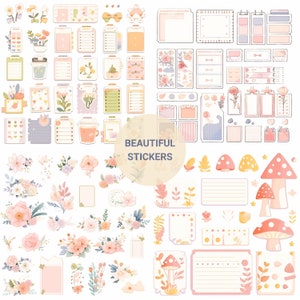 Midjourney Prompts Planner Stickers AI Guide Journal Stickers ...