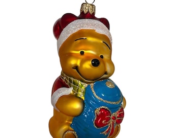 ヴィンテージ クリスマスオーナメント ピンク 凹みガラス クリスマス
