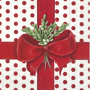 Tovaglioli di carta natalizi, confezione regalo da 20 pezzi, 25 x 25 cm. Per: tavola, decoupage, veline, collage, scrapbooking. Prodotto in Europa.