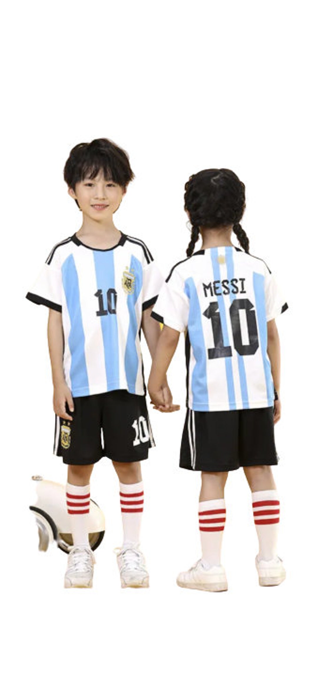 Messi Youth Soccer Jersey Set - Etsy