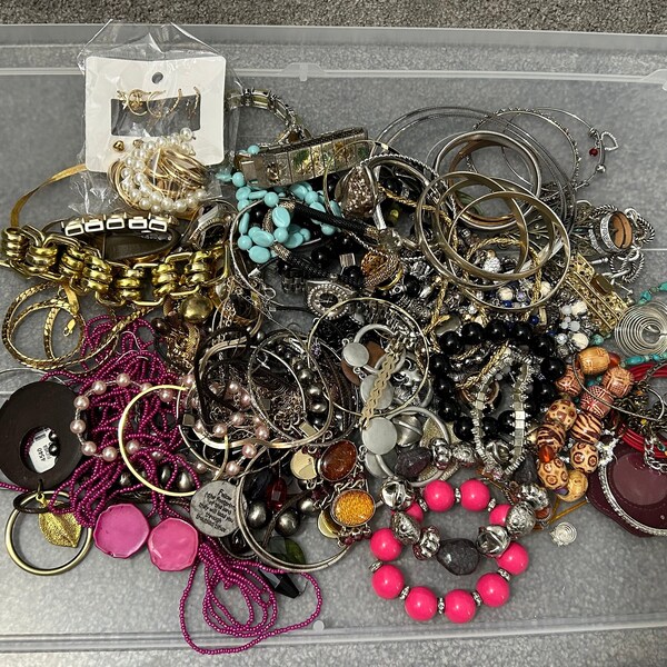 Unsorted Jewelry Lot - Etsy