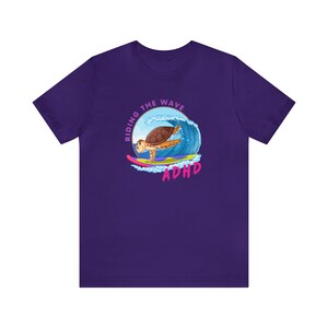 ADD Awareness Tshirt - Neurodiverse ADHD Energy Wave Unisex Shirt