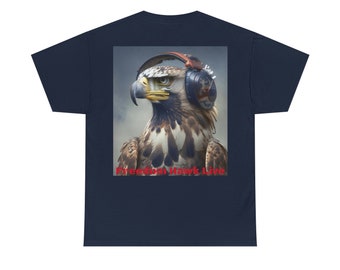 T-shirt ufficiali del podcast Freedom Hawk Live