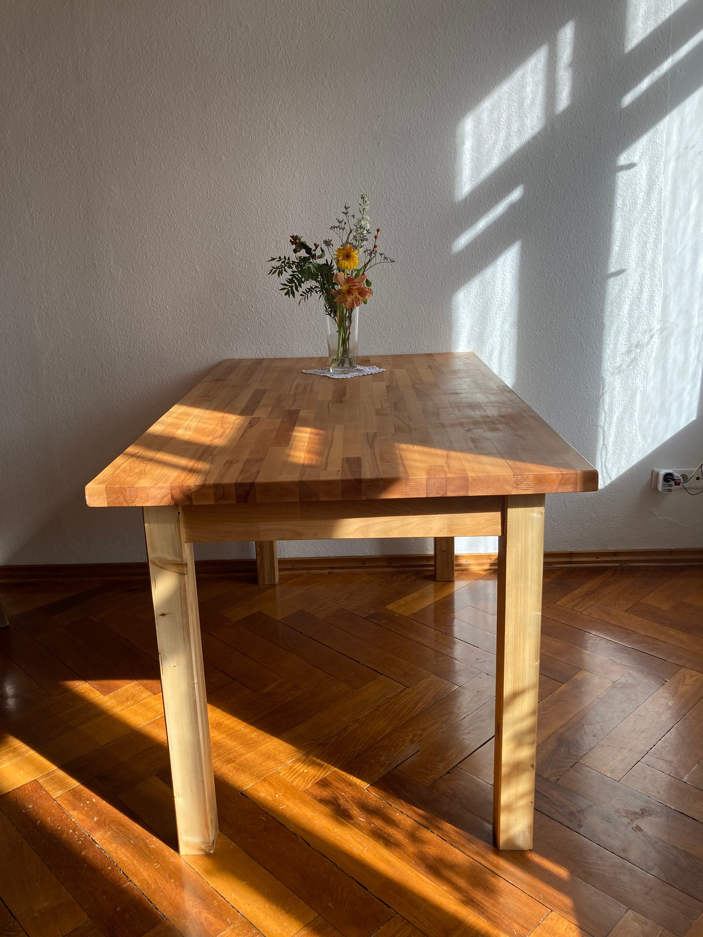 Beach wood table deals