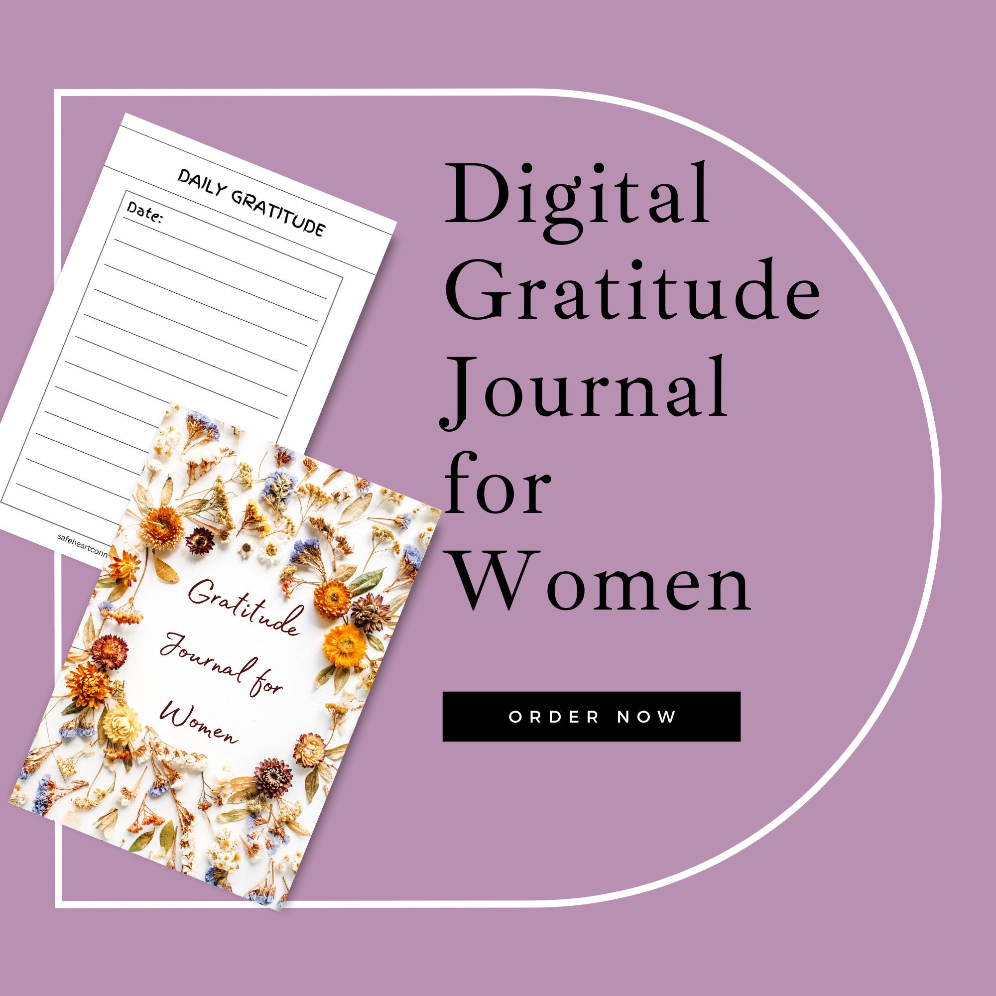 Gratitude Journal for Women: Digital Download Use on Your iPad or