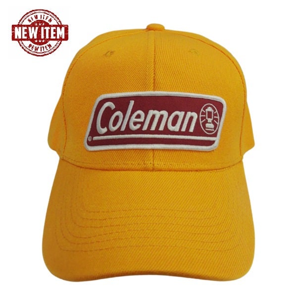 Coleman Lantern Vintage Patch on New Gold Bond Color Baseball Hat Cap - Etsy