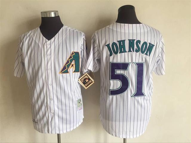 Used Vintage Arizona Diamondbacks Randy Johnson 51 Jersey Youth Size S –  cssportinggoods