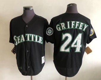 Ken Griffey Jr 1989 Rookie Year Authentic Stitched Jersey Men's XL