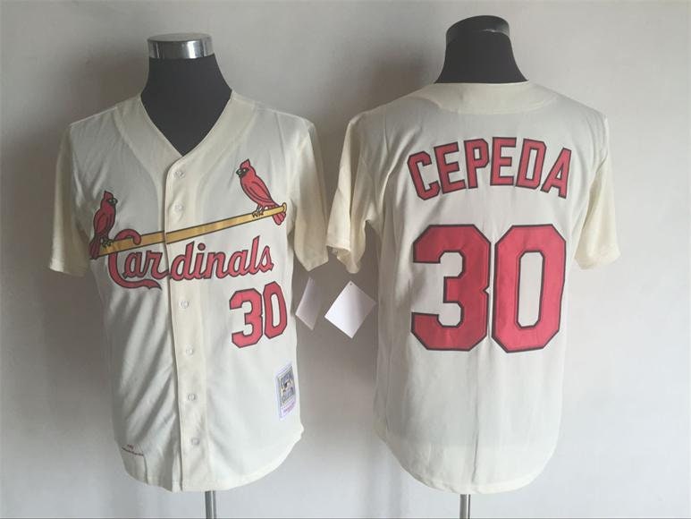 Vintage St. Louis Cardinals Orlando Cepeda Throwback Baseball 