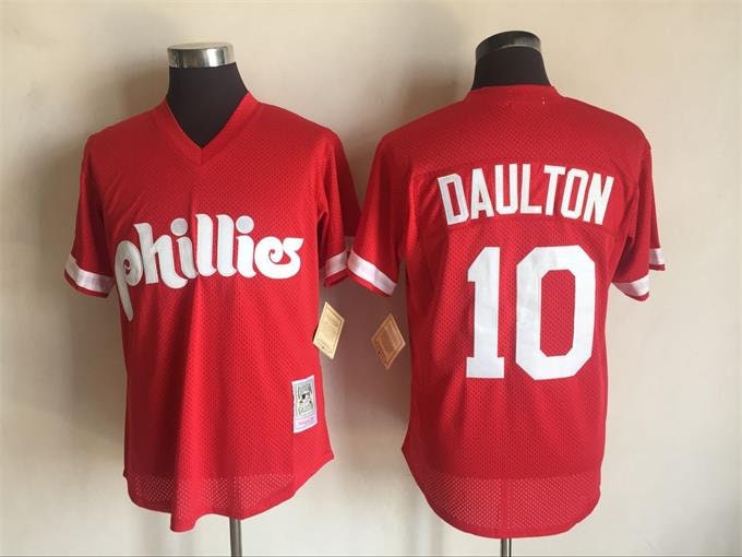 Vintage Philadelphia Phillies Darren Daulton Throwback 