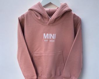 Mini Hoodie | Peronalised Jumper | Mummy Hoodie | Mum Hoodie | Mothers Day Gift |